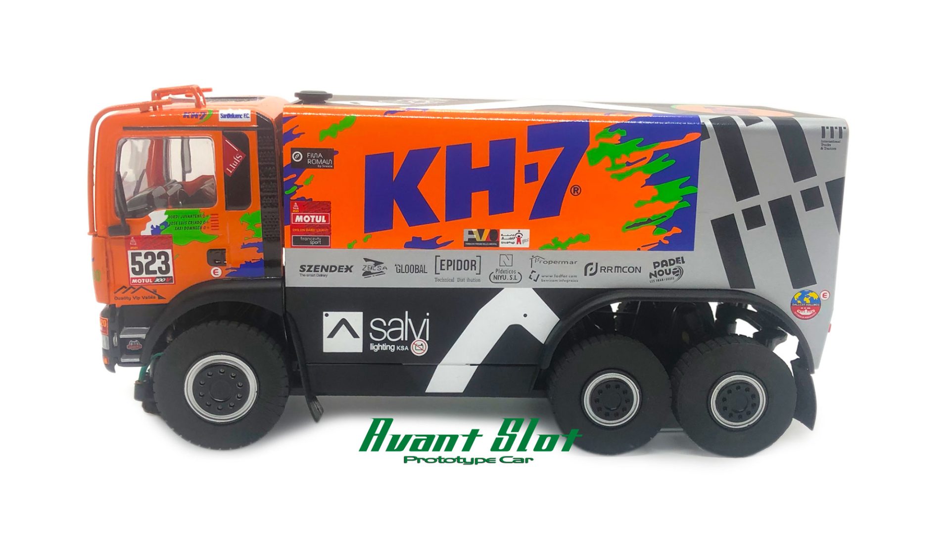 AVANT SLOT MAN Raid Racing Truck 6x6 No. 523 mit drei Antriebsachsen 50411