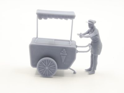 Autorennbahn Figur Eiswagen V2