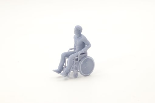 Autorennbahn Figur in 132 Rollstuhlfahrer