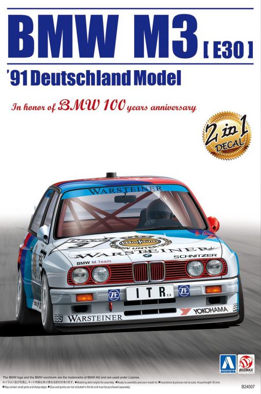BMW M3 DTM 91 E30 Beemax BEEB24009