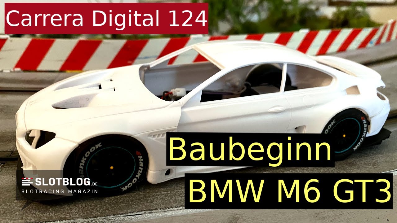 BMW M6 GT3 auf Carrera Digital 124