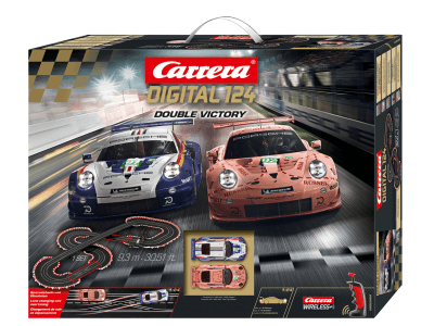 Carrera Digital 124 Double Victory 20023628 Grundpackung