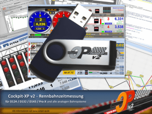 Cockpit-XP2Go installiert auf einem 2GB USB-Stick