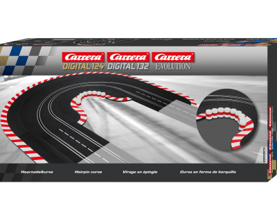 Haarnadelkurve für Carrera Digital 124132 und Evolution - 20020613