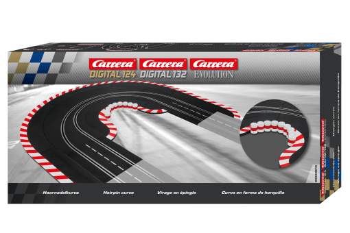 Haarnadelkurve für Carrera Digital 124132 und Evolution - 20020613