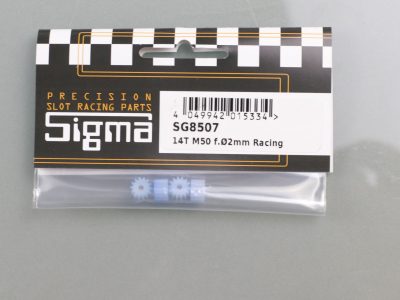 Kunststoff Ritzel Sigma 14 Zähne M50 für 2mm Motorwellen SG8507
