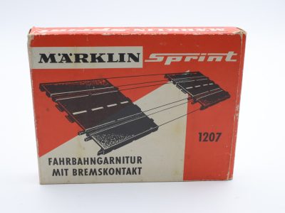 Märklin Sprint Fahrbahngarnitur mit Bremskontakt 1207