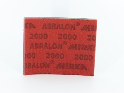 Mirka Abralon Schleifpad 115 x 140 mm Körnung 2000 Rückseite