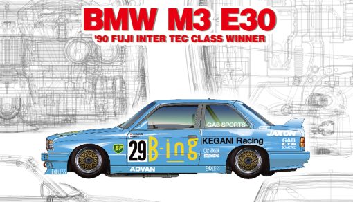 NUNU Beemax BMW M3 E30 JTC 1990 No. 29 1 24