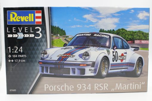 Revell Porsche 934 RSR Martini in 124 - 07685