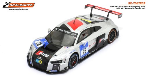 SCALEAUTO Bausatz Audi R8 Racing-RC2 Competition LMS Evo GT3 Nürburgring 2015 No. 28 SC-7067RC2 Ready
