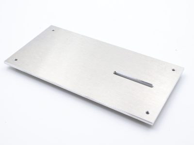 SIGMA Ausrichtplatte aus Aluminium für Slotcars