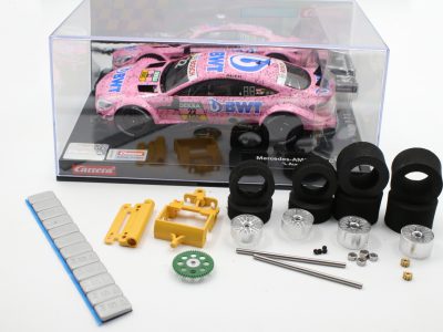SLOTBLOG Moosgummi Setup + Carrera Digital 124 DTM Mercedes 23918