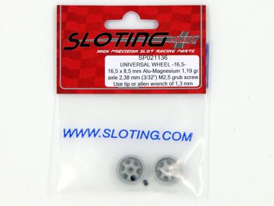 SP021136 Sloting Plus Slotcar Felge 16,5 x 8,5 mm UNIVERSAL