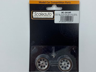Scaleauto ProComp 3 – Moosgummi Komplettrad 25,5 x 11 mm SC-2419P