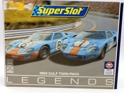 Scalextric Ford GT40 1969 Gulf Twin Pack 5604041AH