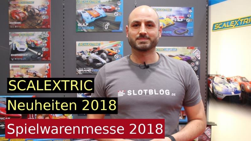 Scalextric Neuheiten 2018 Spielwarenmesse Nürnberg