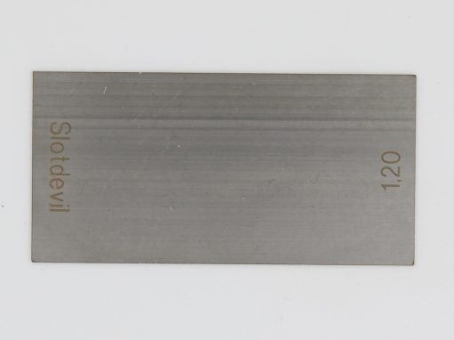 Slotdevil Messplatte 1-2 mm dick 30 x 100 mm 20071309