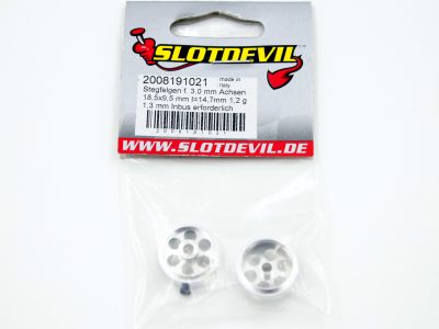 Slotdevil Stegfelge 18,5 x 9,5 für 3,0 mm Achsen (2 Stück) - 2008191021