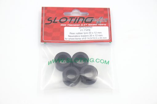 Sloting Plus F1 Reifen 20 x 12 mm – SP032050