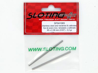 Sloting Plus Slotcar Achse 65 mm x 2,38 mm (3-32) SP041065