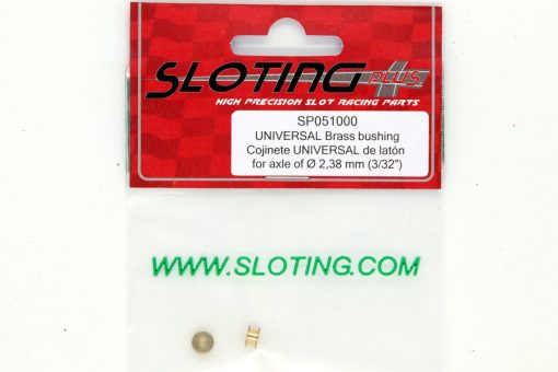 Sloting Plus Universal Gleitlager mit Doppelflansch für 2,38 mm Achsen SP051000