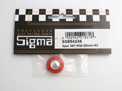 Sigma SG854232 Spurzahnrad Racing 32Zähne für 3mm-Achsen plus 3mm Maden-Schraube 