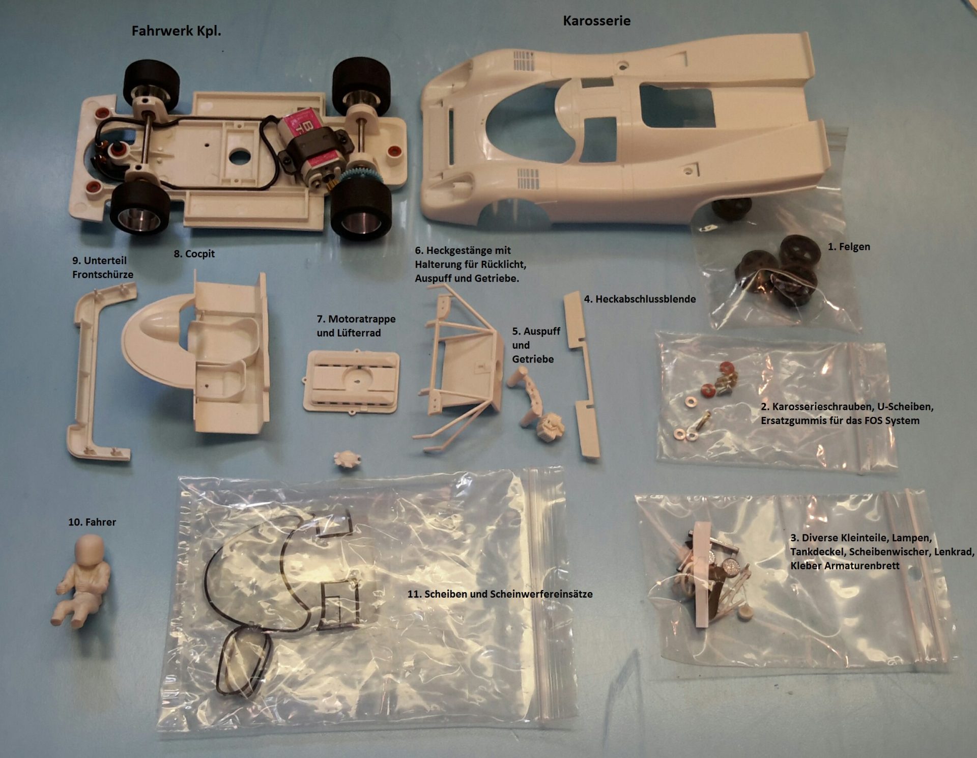 BRM Porsche 917K White Kit - ein Baubericht 