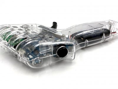 Wireless Pistolenregler SpeedGun in transparent für Carrera Digital 132 124 88810 Taster