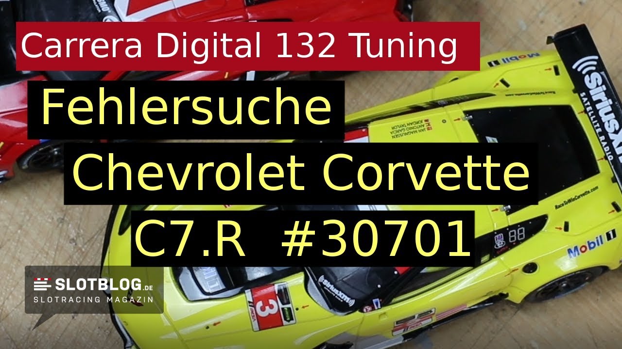 Carrera Digital 132 Corvette Fehlersuche