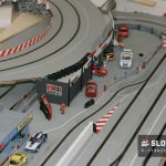 Diorama Autorennbahn